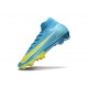 Nike Air Zoom Mercurial Superfly 10 Elite FG Bleu jaune