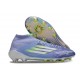 adidas F50 Elite Mid FG Nouvelle Violet Tone Citron Lucide Violet Rapide