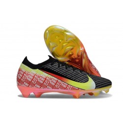 Nike Zoom Mercurial Vapor XVI Elite FG X VINI JR Noir Jaune Dynamique Vert Etincelle Cramoisi Brt