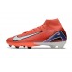 Nike Air Zoom Mercurial Superfly 10 Elite FG Rouge Blanc Noir