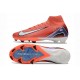 Nike Air Zoom Mercurial Superfly 10 Elite FG Rouge Blanc Noir