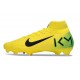 Nike Air Zoom Mercurial Superfly 10 Elite FG Jaune Noir Vert