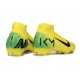 Nike Air Zoom Mercurial Superfly 10 Elite FG Jaune Noir Vert