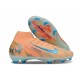 Nike Air Zoom Mercurial Superfly 10 Elite FG KM Orange Bleu