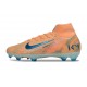 Nike Air Zoom Mercurial Superfly 10 Elite FG KM Orange Bleu