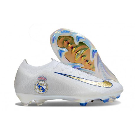 Nike Zoom Mercurial Vapor XVI Elite FG Real Madrid Blanc Noir