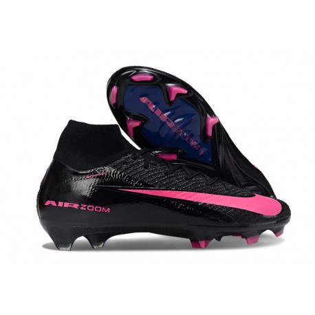 Crampons de Foot Nike Mercurial Superfly X Elite FG Noir Rose