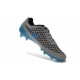 2015 Chaussure de Football Nike Magista Opus FG Hommes Gris Loup Bleu Turquoise Noir