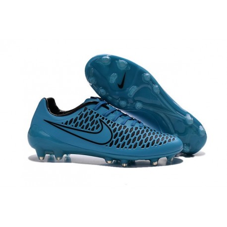 Nouveau Pas Cher 2015 Nike Magista Opus FG Chaussure Bleu Turquoise Noir