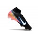 Crampons de Foot Nike Mercurial Superfly X Elite FG Noir Blanc Rose Bleu