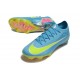 Chaussure Nike Zoom Mercurial Vapor 16 Elite FG Bleu Jaune