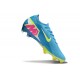 Chaussure Nike Zoom Mercurial Vapor 16 Elite FG Bleu Jaune