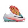 Chaussure Nike Zoom Mercurial Vapor 16 Elite FG Blanc Noir Rouge Bleu