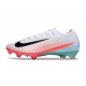 Chaussure Nike Zoom Mercurial Vapor 16 Elite FG Blanc Noir Rouge Bleu