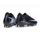 Chaussure Nike Zoom Mercurial Vapor 16 Elite FG Noir Bleu Givré