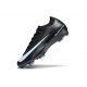 Chaussure Nike Zoom Mercurial Vapor 16 Elite FG Noir Bleu Givré