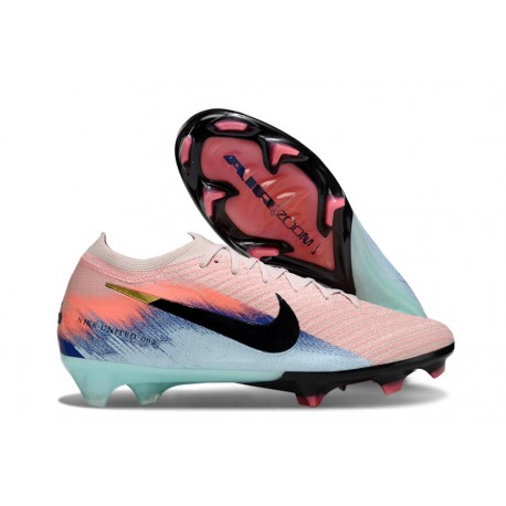 Chaussure Nike Zoom Mercurial Vapor 16 Elite FG Rosa Bleu Noir