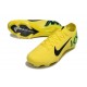 Chaussure Nike Zoom Mercurial Vapor 16 Elite FG KM Jaune Noir Vert 