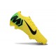 Chaussure Nike Zoom Mercurial Vapor 16 Elite FG KM Jaune Noir Vert 