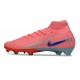 Crampons de Foot Nike Mercurial Superfly X Elite FG Rose Bleu