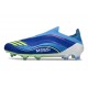 adidas F50 Elite Laceless FG Equipe Bleu Royal Jaune Solaire