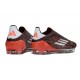 adidas F50 Elite Laceless FG Nouvelles Marron Argent Rouge