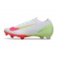 Chaussure Nike Zoom Mercurial Vapor 16 Elite FG Blanc Rouge Vert