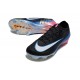 Chaussure Nike Zoom Mercurial Vapor 16 Elite FG Noir Blanc Bleu