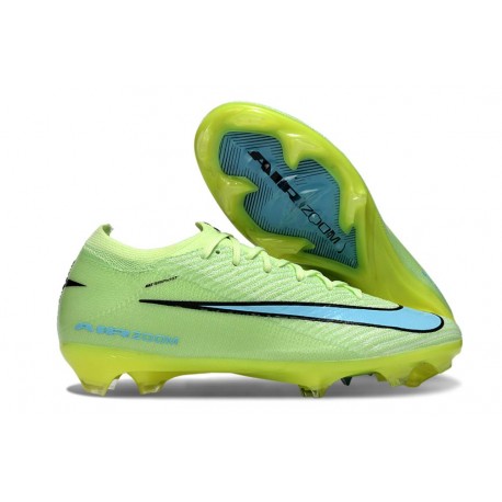 Chaussure Nike Zoom Mercurial Vapor 16 Elite FG Vert Bleu