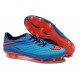 Nouvelle Chaussures de Football Nike Hypervenom Phantom FG Bleu Rouge