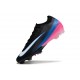 Chaussure Nike Zoom Mercurial Vapor 16 Elite FG Noir Blanc Rose