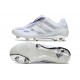 Adidas Predator Foldover Elite FG Blanc Argent