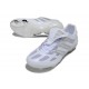 Adidas Predator Foldover Elite FG Blanc Argent