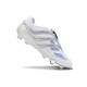 Adidas Predator Foldover Elite FG Blanc Argent