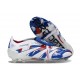 Adidas Predator Foldover Elite FG Blanc Bleu Rouge