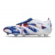 Adidas Predator Foldover Elite FG Blanc Bleu Rouge
