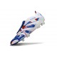 Adidas Predator Foldover Elite FG Blanc Bleu Rouge