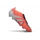 Adidas Predator Foldover Elite FG Orange Blanc