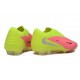 Crampons Nike Phantom 6 Elite Low FG Rose Limelight