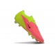 Crampons Nike Phantom 6 Elite Low FG Rose Limelight