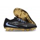 Crampons Nike Phantom 6 Elite Low FG Noir Or