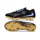 Crampons Nike Phantom 6 Elite Low FG Noir Or