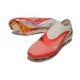 Crampons Nike Phantom 6 Elite Low FG Rouge Blanc