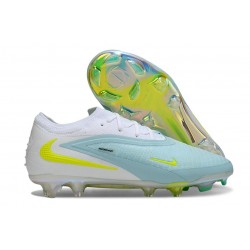 Crampons Nike Phantom 6 Elite Low FG Pistachio Frost Blanc Jaune