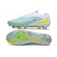 Crampons Nike Phantom 6 Elite Low FG Pistachio Frost Blanc Jaune
