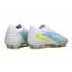 Crampons Nike Phantom 6 Elite Low FG Pistachio Frost Blanc Jaune