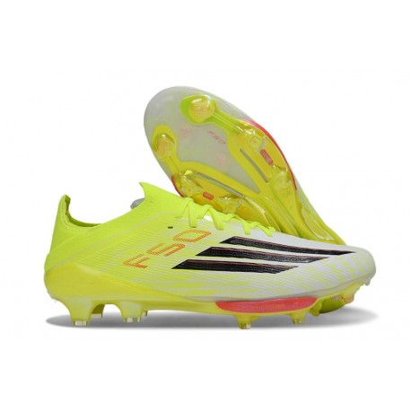 Chaussures adidas F50+ Elite FG Jaune Noir
