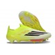 adidas F50+ Sans Lacets FG Jaune Noir