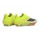 adidas F50+ Sans Lacets FG Jaune Noir