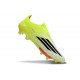 adidas F50+ Sans Lacets FG Jaune Noir